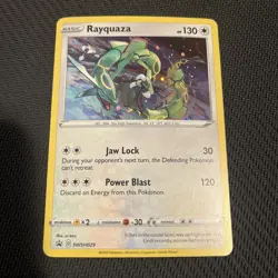 Pokemon TCG Rayquaza SWSH029 Cosmos Black Star Promo NM - Image 2