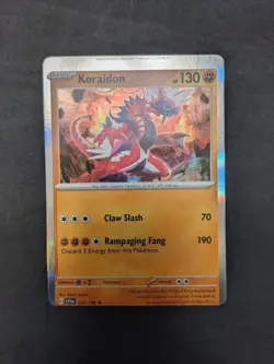 Koraidon - SV01: Scarlet & Violet Base Set (SVI) - Pokemon TCG - MISCUT - NM - Image 2