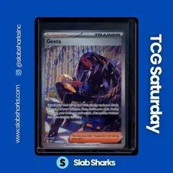 2023 POKEMON SV OBSIDIAN FLAMES #226/197 GEETA SPECIAL ILLUSTRATION RARE - Image 1