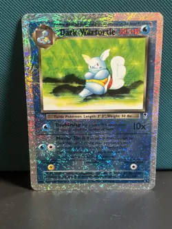 Dark Wartortle 39/110 Reverse Holo - Legendary Collection - Pokemon TCG 2002 - Image 1