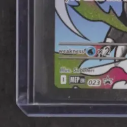 2025 POKEMON MEP BLACK STAR PROMO #023 MEGA CHARIZARD X EX - Image 4