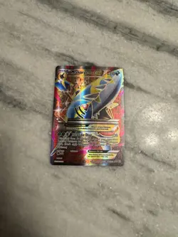 Pokemon M Sharpedo EX XY200a Full Art Ultra Rare NM-M, Black Star Promo - Image 3