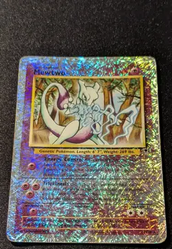 Pokemon LEGENDARY COLLECTION - #29/110 Mewtwo - Reverse Holo - ENG - Damaged - Image 4
