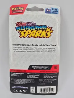 10 Pack NEW Pokemon Blister Pack - Growlithe & Arcanine & 1 Surging Sparks Pack - Image 2