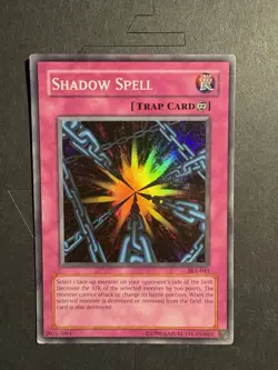 YUGIOH SHADOW SPELL SKE-041 SUPER UNLIMITED EDITION HP - Image 1