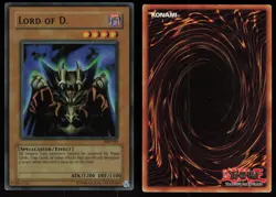 Lord of D. SDK-041 Super Rare Light Fade Yu-Gi-Oh - Image 3