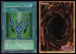 Javelin Beetle Pact (Secret Rare) PP01-EN012 Secret Rare Yu-Gi-Oh - Image 3