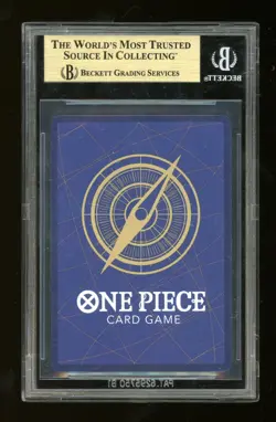 2025 One Piece OP-09 EN Carrying on His Will Silver #004 Shanks BGS 10 PRISTINE - Image 2