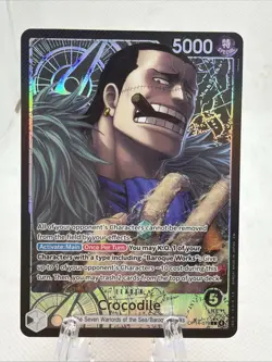 One Piece Crocodile Leader Alt Art OP14-079 - Image 1