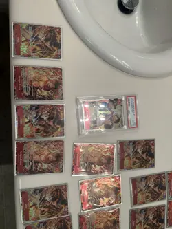 One Piece Illustration Box Vol 5 + 6 Promo Cards Eg & psa 10 ace sabo luffy jp - Image 1