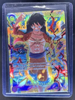 2024 One Piece Emperors in the New World Monkey.D.Luffy Secret Rare #OP09-119 - Image 1