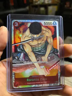 Roronoa Zoro ST01-013 - One Piece TCG - Starter Deck 1 SR Near-Mint Foil English - Image 4