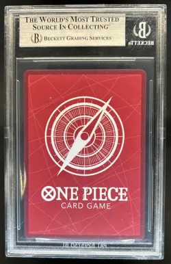 2025 One Piece 2nd Anniversary Monkey D Luffy Promo #OP09-061 BGS 9 - Image 2