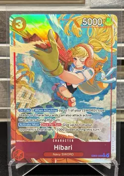 Hibari (Alternate Art) EB03-008 Extra Booster: One Piece Heroines Edition Foil - Image 1