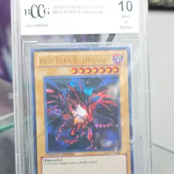Konami Red-Eyes B. Dragon Ultra Rare LC01-EN006 Legendary Collection 1 BCCG 10 - Image 1