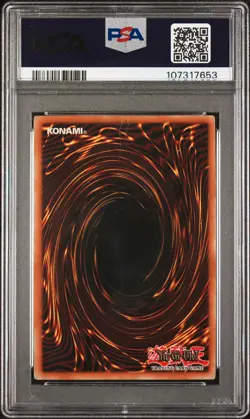 2004 YU-GI-OH! 1ST EDITION BLACK LUSTER SOLDIER - ENVOY OF THE BEGINNING PSA 4 - Image 2