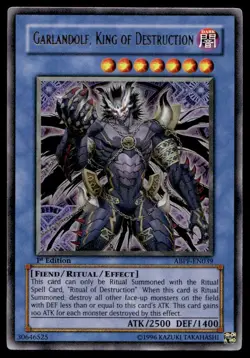 Yu-Gi-Oh TCG #ABPF-EN039 Garlandolf, King of Destruction UR,1st Ed. - Image 1