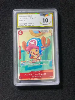 2025 One Piece TCG Japanese Promotional P-101 P Tony Tony Chopper PGS 10 LU57 - Image 1