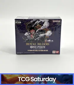 ONE PIECE OP10 TCG ENGLISH ROYAL BLOOD BOOSTER BOX SEALED - Image 1
