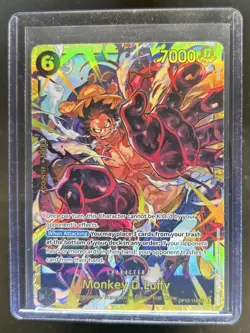 2025 One Piece Royal Blood OP10 Monkey.D.Luffy Secret Rare #OP10-118 - Image 1