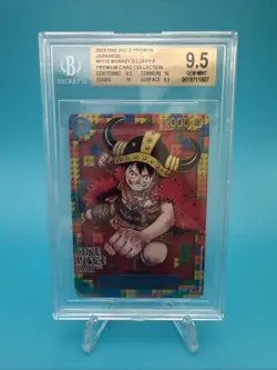 2025 ONE PIECE JPN PROMO PREMIUM CARD COLLECTION #P110 MONKEY D. LUFFY P BGS 9.5 - Image 1