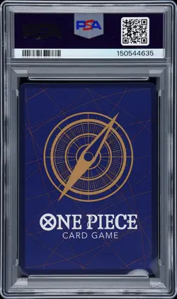 2025 ONE PIECE OP12-LEGACY OF THE MASTER 3RD ANNIV-GOLD MARSHALL D. TEACH PSA 10 - Image 2