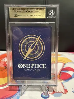 Monkey D Luffy OP11-118 Manga Alt Art SEC, Fist Of Divine Speed, BGS 10 Pristine - Image 4