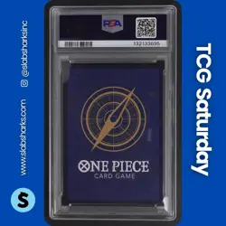 2024 ONE PIECE EMPERORS IN THE NEW WORLD #OP09-004 SHANKS MANGA ALT ART PSA 10 - Image 2