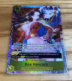 Bandai Boa Hancock OP14-112 SR The Azure Sea's Seven One Piece CCG English - Image 1