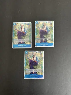 3x One Piece TCG Heroines Edition EB03 - Nefeltari Vivi EB03-024 SR - English NM - Image 1