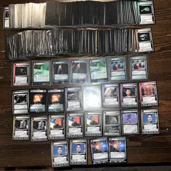 400+ Star Trek CCG Blaze of Glory Card Expansion Lot With Rares Duplicates Foils - Image 1