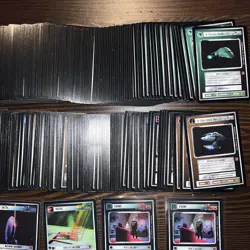 400+ Star Trek CCG Blaze of Glory Card Expansion Lot With Rares Duplicates Foils - Image 2