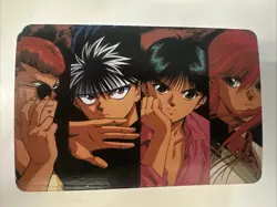 Yu Yu Hakusho playing poker cards 54 deck in Case Anime Vintage Collectible - Image 2