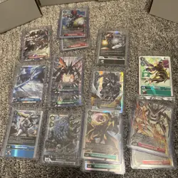 Large Digimon Card Collection ~ SR, Holos, Rares, UC, C Mixed Lot W/ Dupes - Image 2
