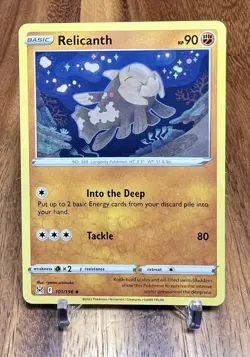 Relicanth 101/196 Non Holo Lost Origin Pokemon Card NM - Image 1
