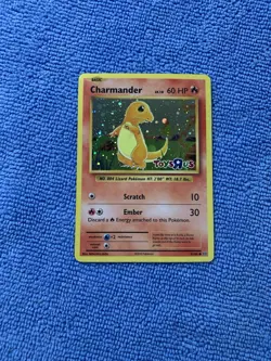 Charmander Toys R Us Promo Pokemon Card 9/108 XY Evolutions Holo - Image 2