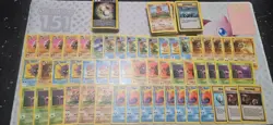 vintage Pokemon card lot MP/DMG c,un Holo, rare, Shadowless, 1st ed 200+ - Image 4