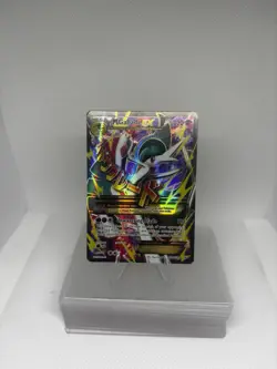 Pokemon TCG Holo Ultra Rare M Gallade EX Full Art XY Roaring Skies 100/108 Card - Image 1