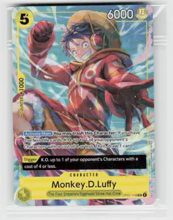 One Piece Promotion Cards #OP07-109 Monkey.D.Luffy (Illustration Box Vol.3) - Image 1