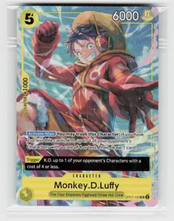 One Piece Promotion Cards #OP07-109 Monkey.D.Luffy (Illustration Box Vol.3) - Image 1