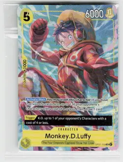 One Piece Promotion Cards #OP07-109 Monkey.D.Luffy (Illustration Box Vol.3) - Image 1