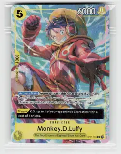 One Piece Promotion Cards #OP07-109 Monkey.D.Luffy (Illustration Box Vol.3) - Image 1