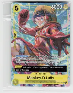 One Piece Promotion Cards #OP07-109 Monkey.D.Luffy (Illustration Box Vol.3) - Image 1