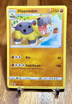 Hippowdon 080/189 Non Holo SWSH Astral Radiance Pokemon Card NM - Image 1