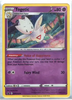 Togetic - Promo Holo SWSH: Sword & Shield Promo Cards SWSH276 NM - Image 1
