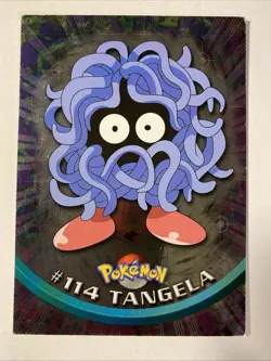 TANGELA #114 Pokemon Card TCG FOIL Topps TV Animation - Image 1