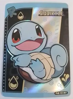 Chinese Squirtle Poke Baby Holo PKB-151-007 Anime Card - Image 1