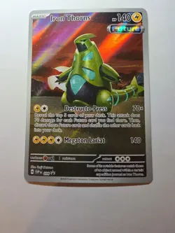 Iron Thorns 098 Pokemon TCG Scarlet & Violet Promo Card NM - Image 1