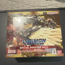 Sealed Digimon Card Game Special Booster Ver 2.5 Booster Box - Image 1
