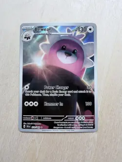 Pokemon TCG Bewear Illustration Rare Holo Card 079/064 Shrouded Fable - Image 1
